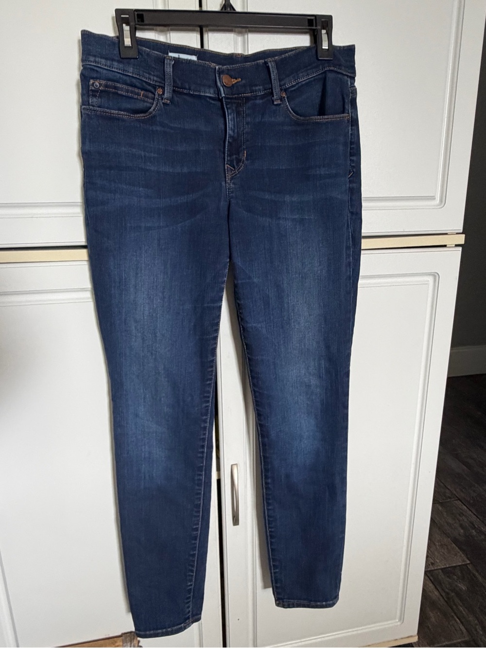 GAP 1969 Always Skinny Jeans Women’s 29R /8 Santa Cruz Blue Stretch Denim